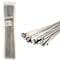 Kable Kontrol Cable Tie, 27 in L, 8 in Max Bundle Dia., Silver, 304 Stainless Steel, 200 lb Strength, 100 PK SSCT27 - alternate 1